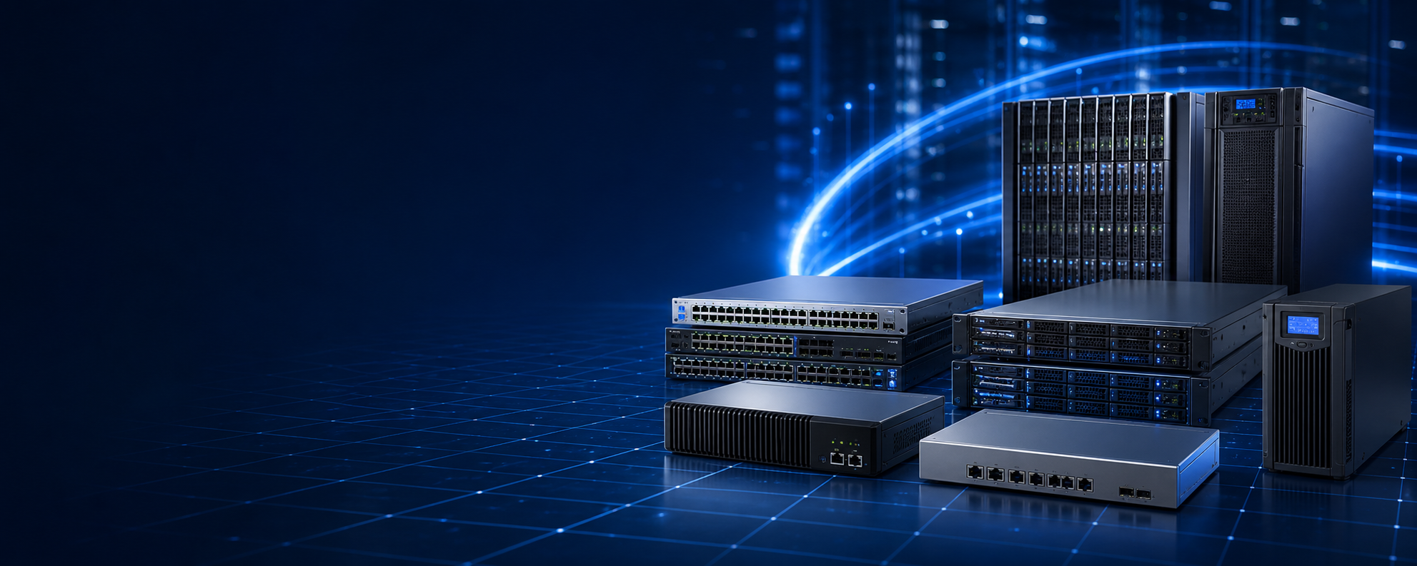 Network, server & security hardware for business buyers.