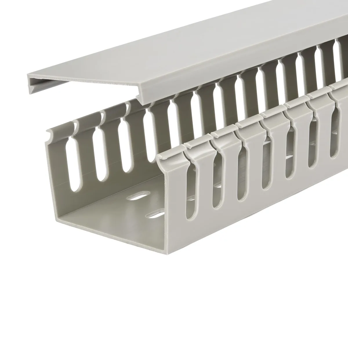 SLOTTED CABLE RACEWAY W/ COVER OPEN SLOT CABLE MANAGEMENT DUCT — image 4