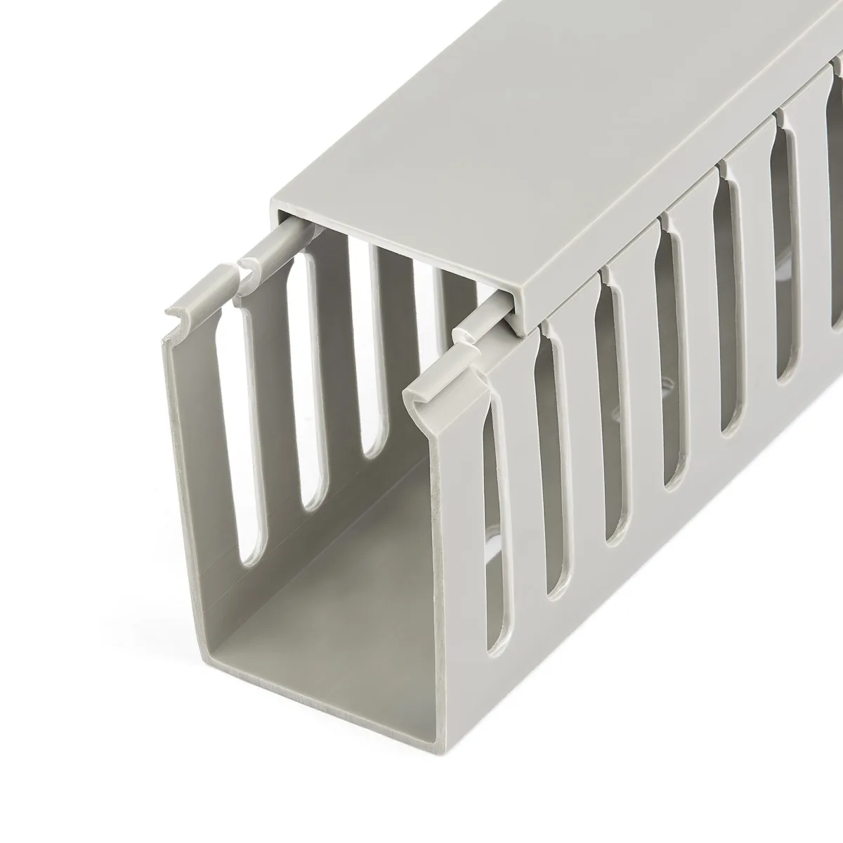SLOTTED CABLE RACEWAY W/ COVER OPEN SLOT CABLE MANAGEMENT DUCT — image 4