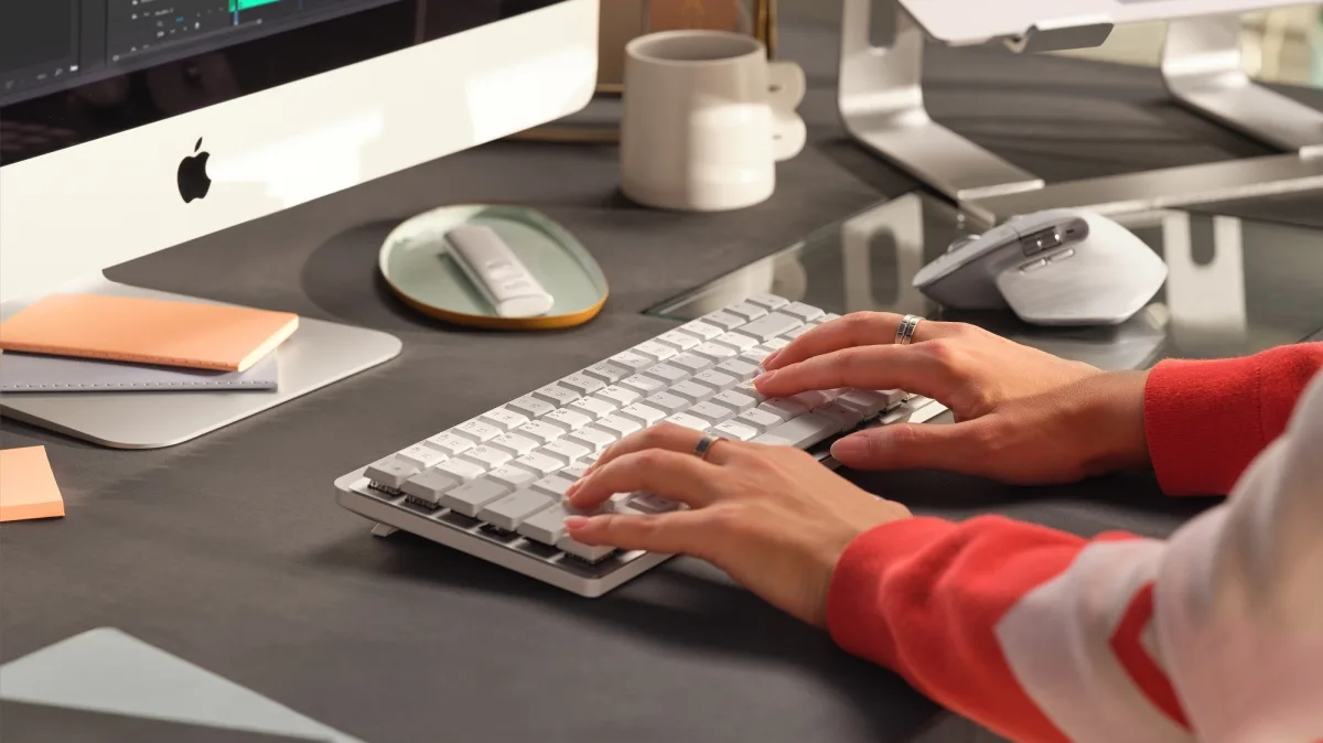 MX MECHANICAL MINI FOR MAC WRLS KEYBORD TACTILE QUIET PALE GREY — image 7
