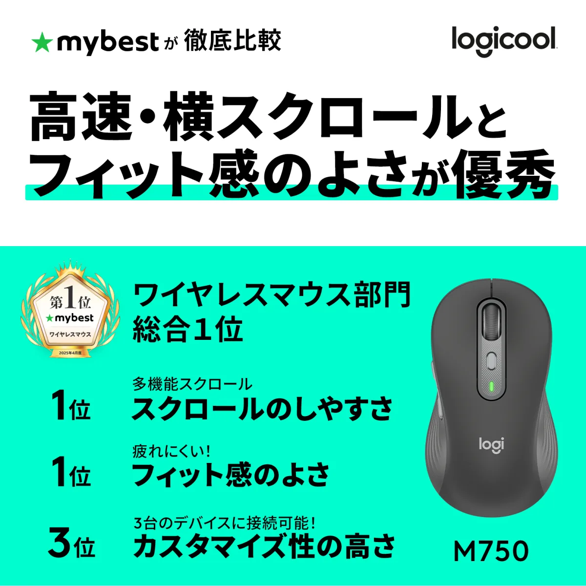 Signature Plus M750 Wireless Mouse - Gra — image 11