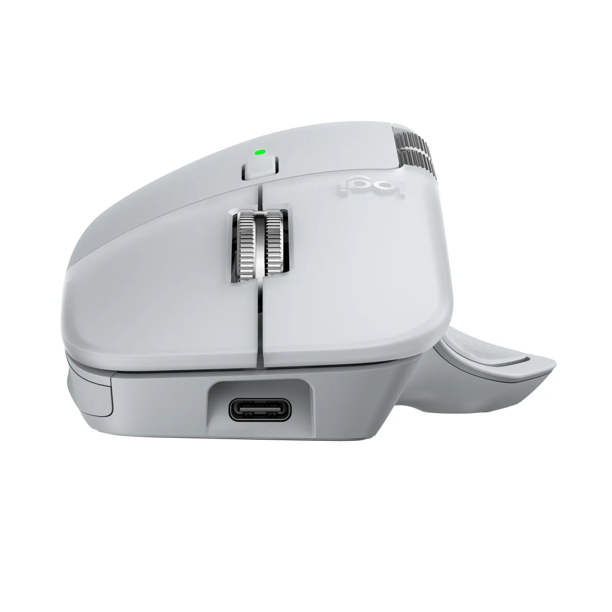 MX Master 4 Mouse for Mac (White Silver) — image 7