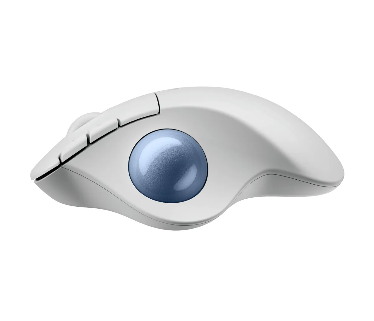ERGO M575S WIRELESS MOUSE TRACKBALL (OFF-WHITE+BLUE BALL) — image 8