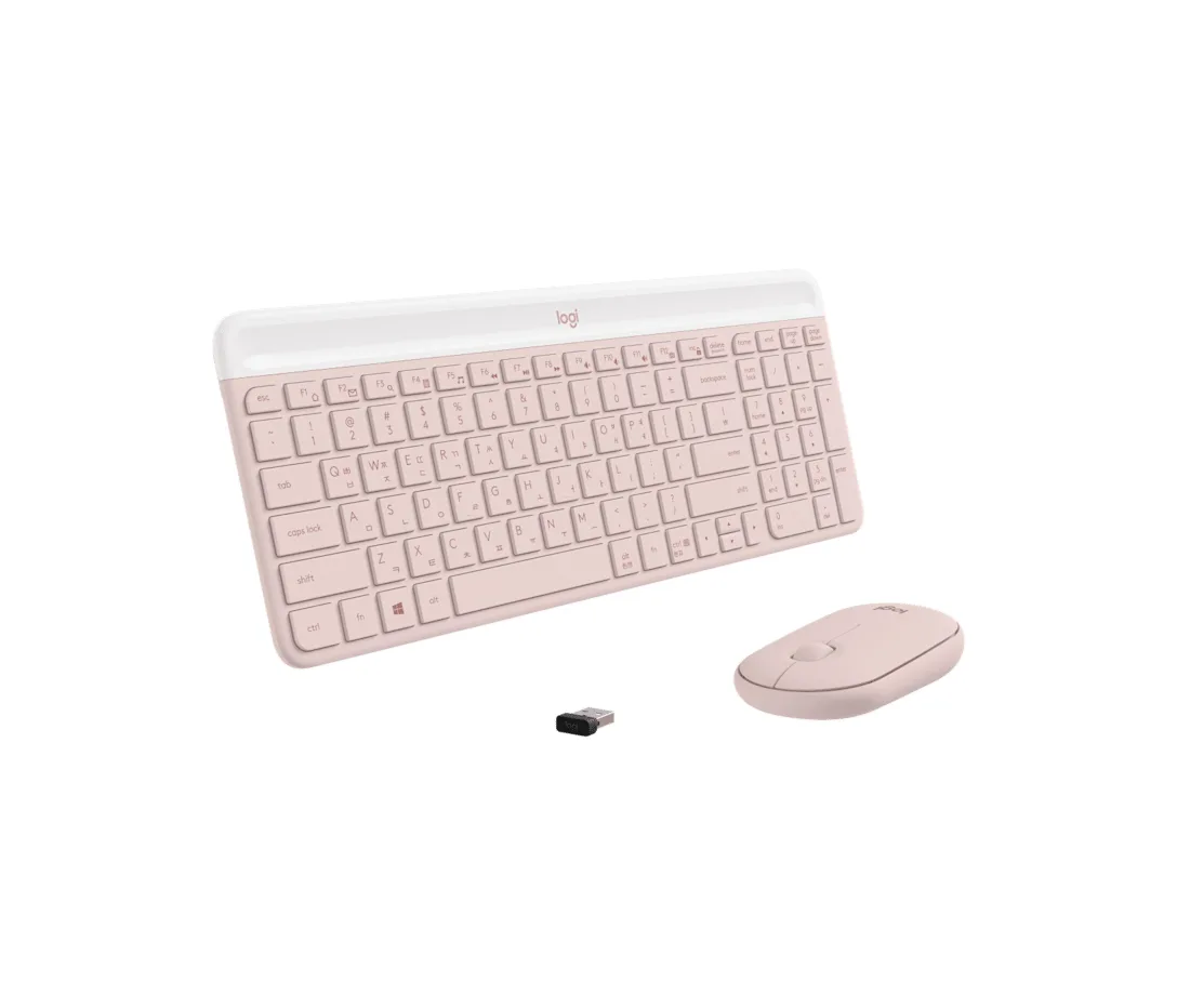 MK470 WIRELESS KEYBOARD AND MOUSE SLIM COMBO ROSE — image 4