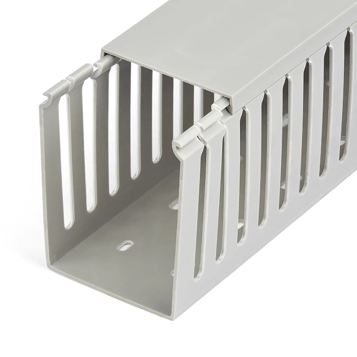 SLOTTED CABLE RACEWAY W/ COVER OPEN SLOT CABLE MANAGEMENT DUCT — image 3