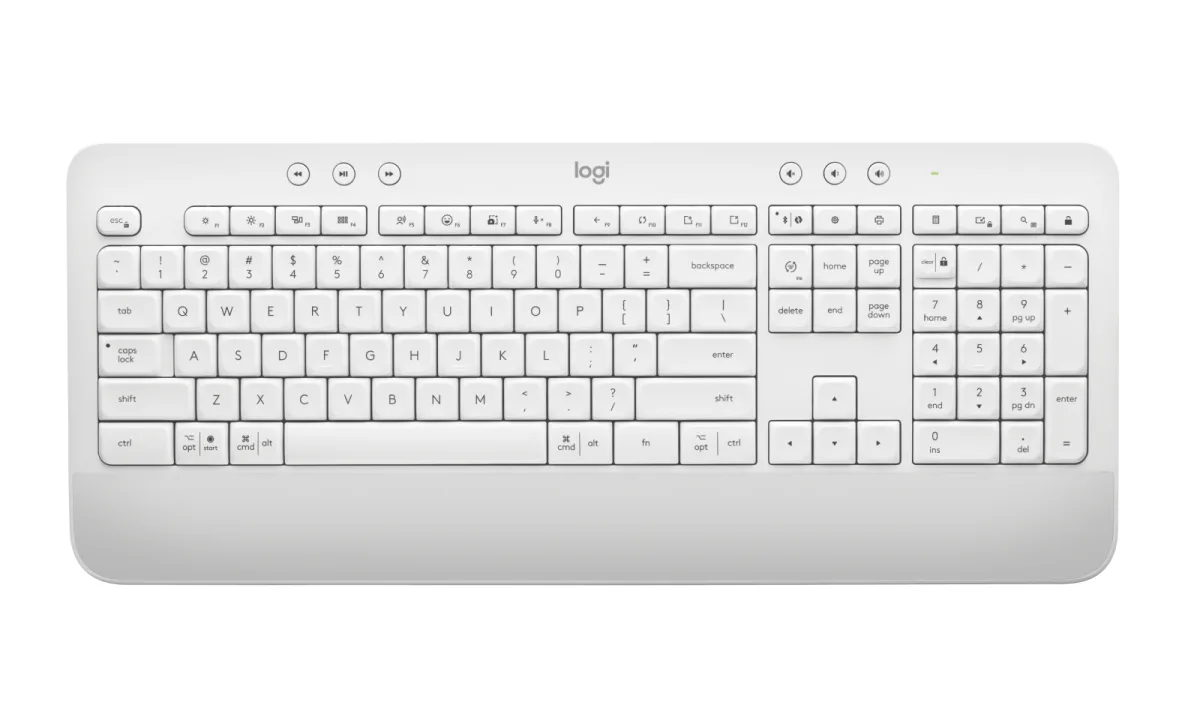 SIGNATURE K650 OFF-WHITE WIRELESS COMFORT KEYBOARD LOGI BOLT — image 3