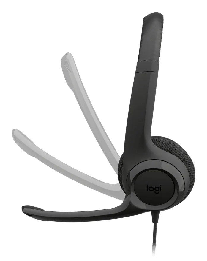 H390 USB-C Computer Headset Midnight Blk — image 5