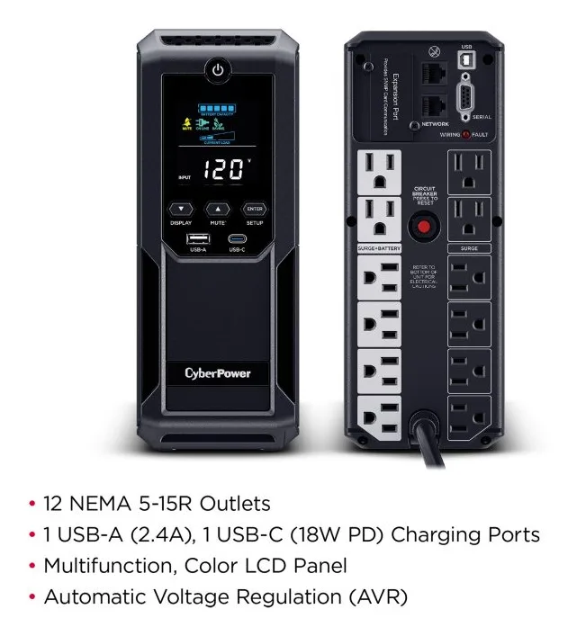 1500VA/900W Mini-tower AVR UPS — image 6