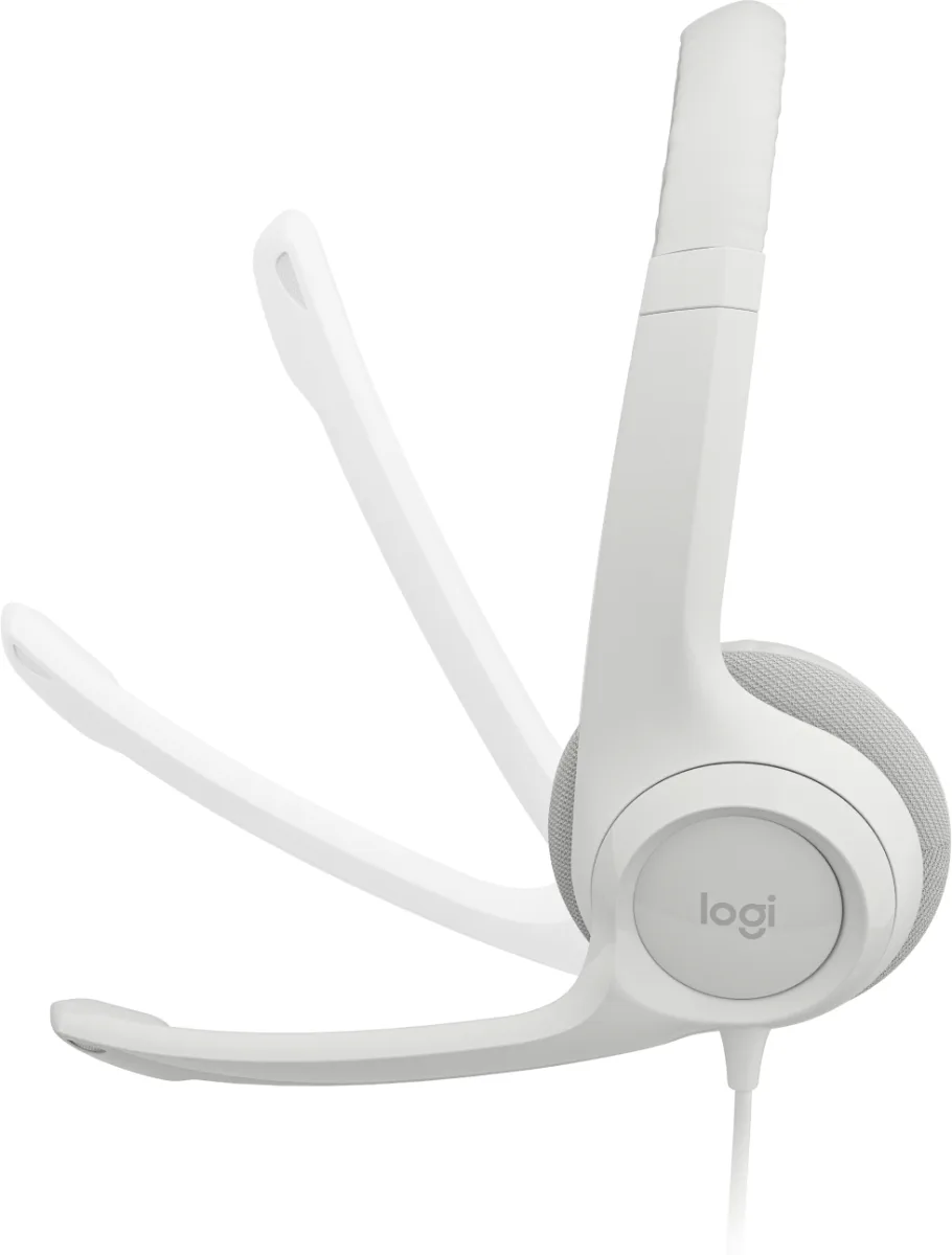 H390 USB COMPUTER HEADSET OFF WHITE — image 5