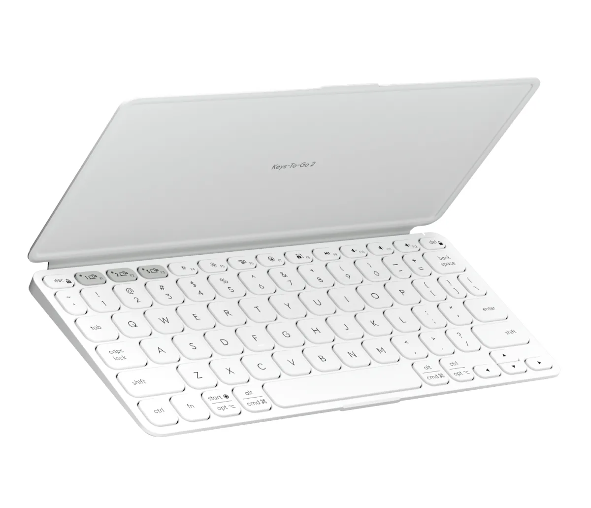 KEYS-TO-GO ULTRA-PORTABLE KEYBO WITH COVER PALE GREY UNIVERSAL — image 6