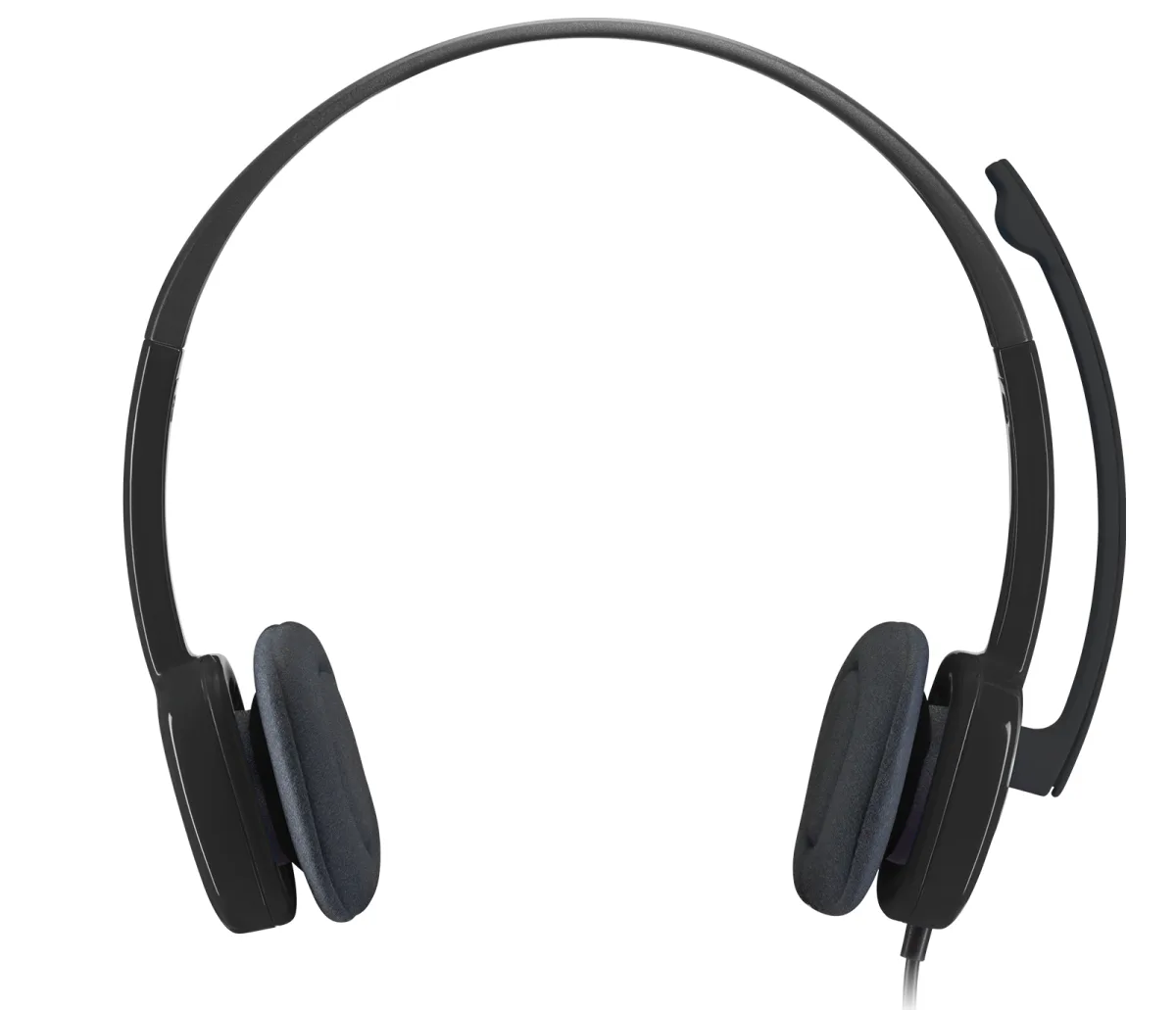H151 STEREO HEADSET 3.5MM JACK BLACK — image 3