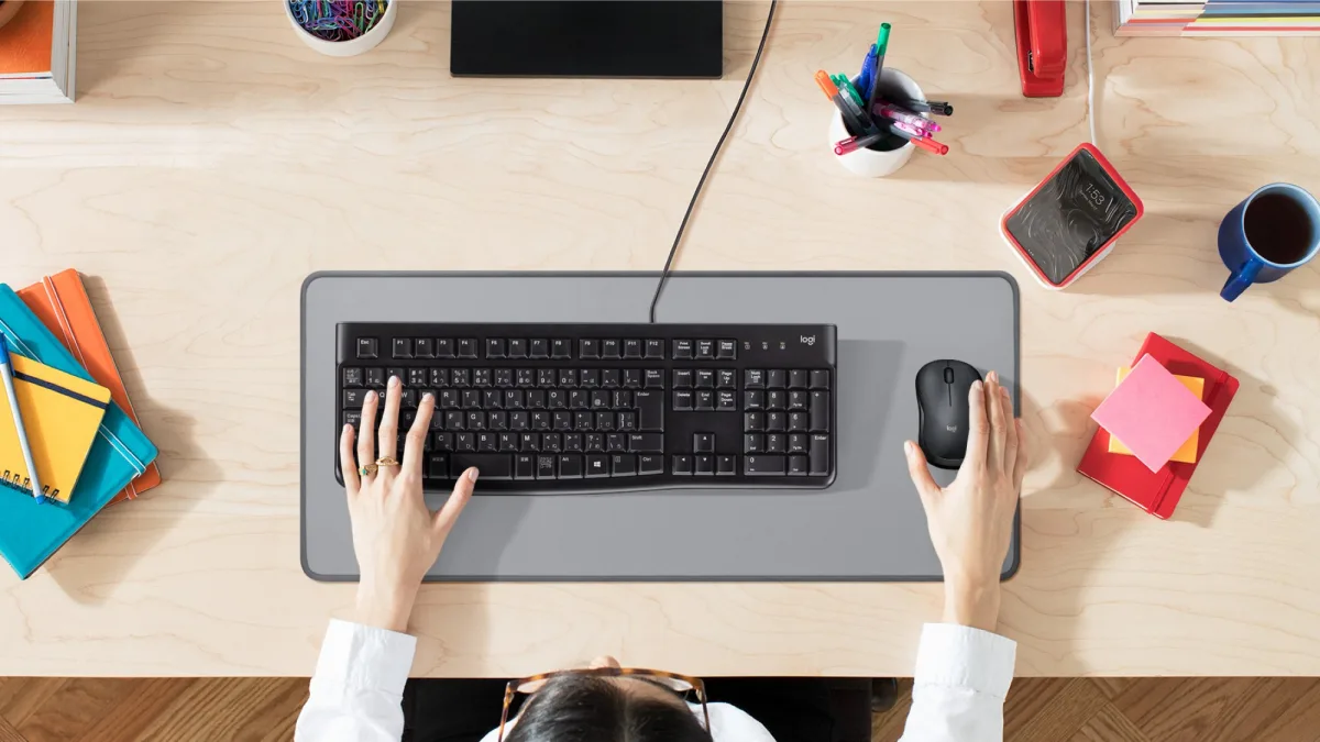 Desk Mat - Mid Grey — image 3