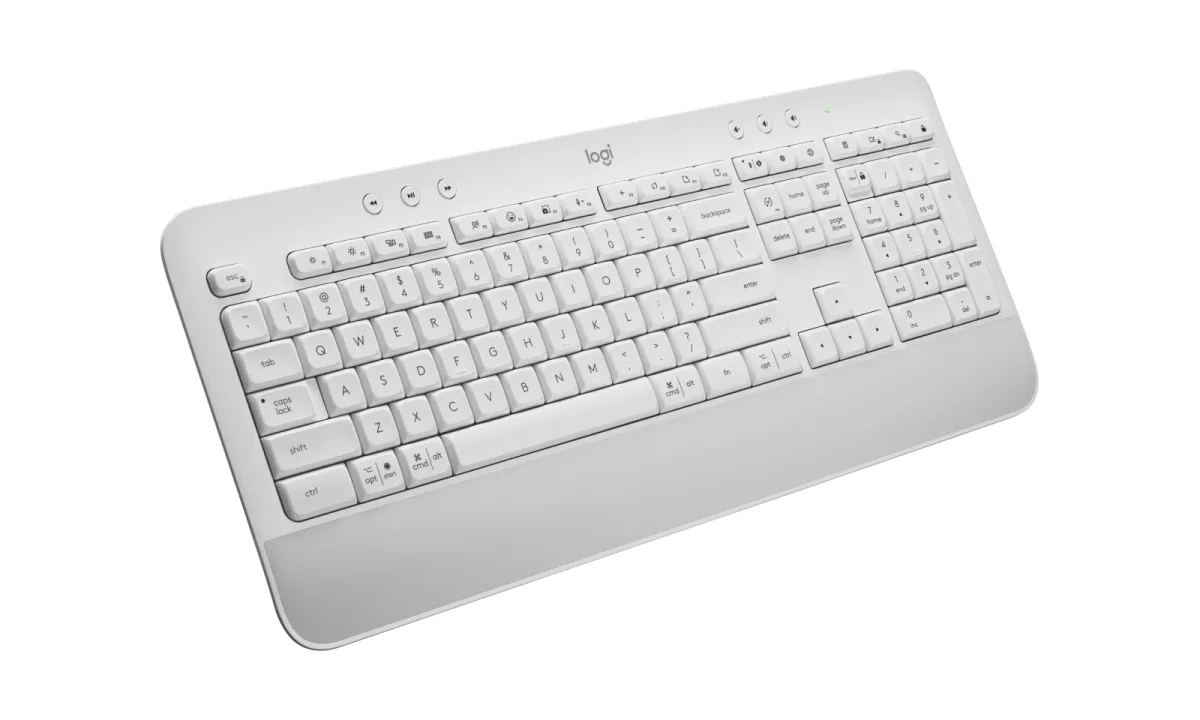 SIGNATURE K650 OFF-WHITE WIRELESS COMFORT KEYBOARD LOGI BOLT — image 2
