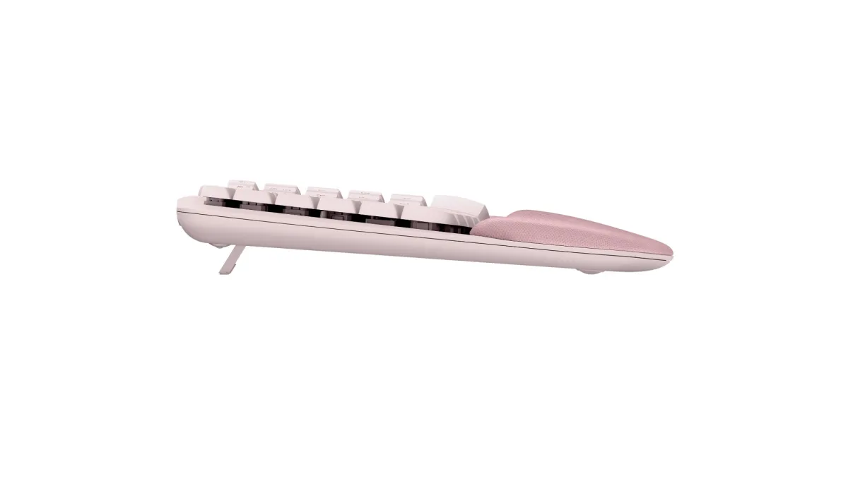 LOGITECH WAVE KEYS ROSE ERGO KEYBOARD — image 8