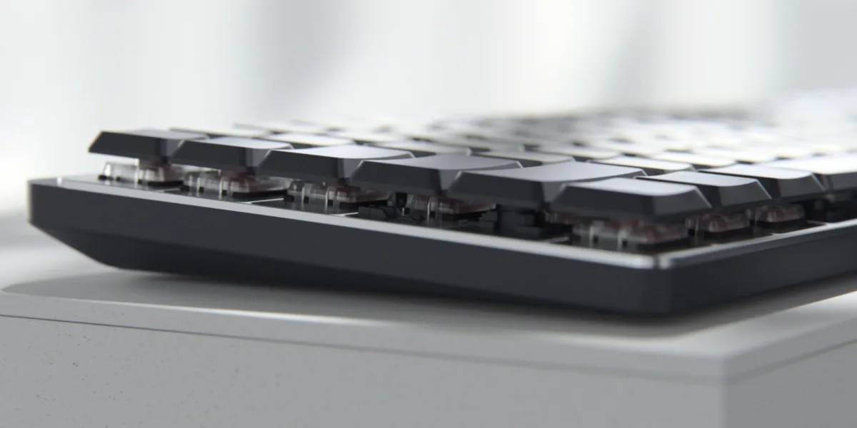 MX MECHANICAL MINI FOR MAC WRLS KEYBOARD TACTILE QUIET SPACE GREY — image 4