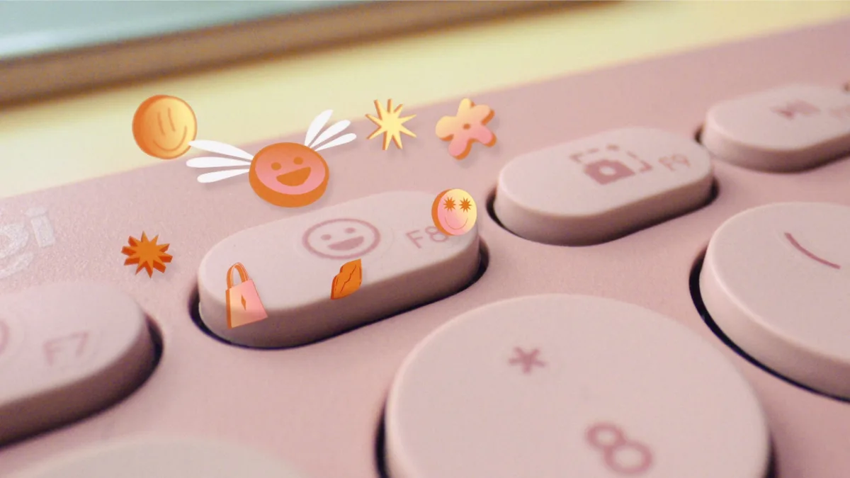 PEBBLE KEYS 2 K380S TONAL ROSE — image 10