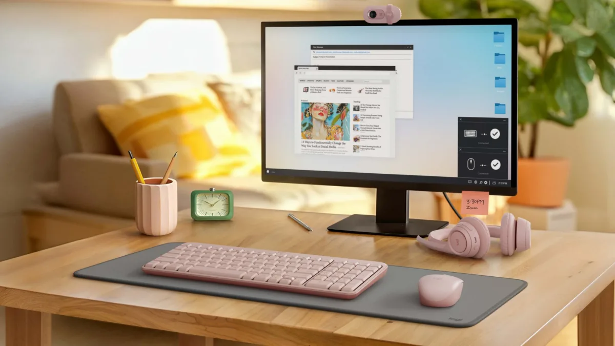 MK250 WIRELESS KB COMBO BLUETOOTH (ROSE) — image 6