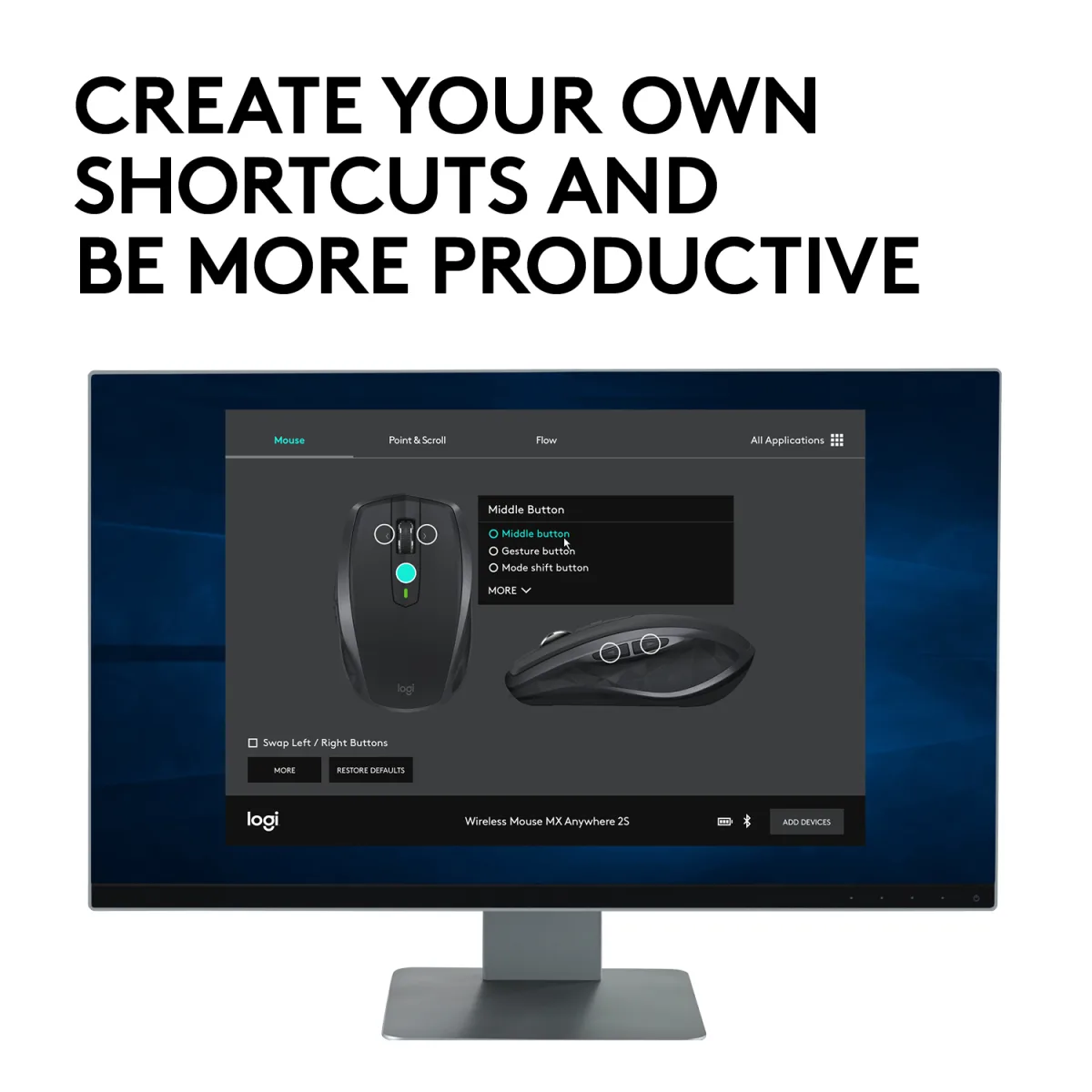 MX ANYWHERE 2S WIRELESS MOUSE — image 5