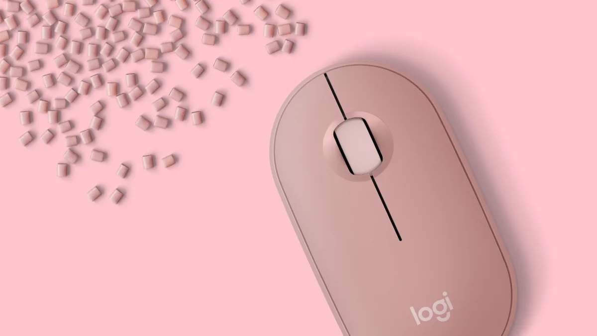 PEBBLE MOUSE 2 M350S TONAL ROSE — image 3