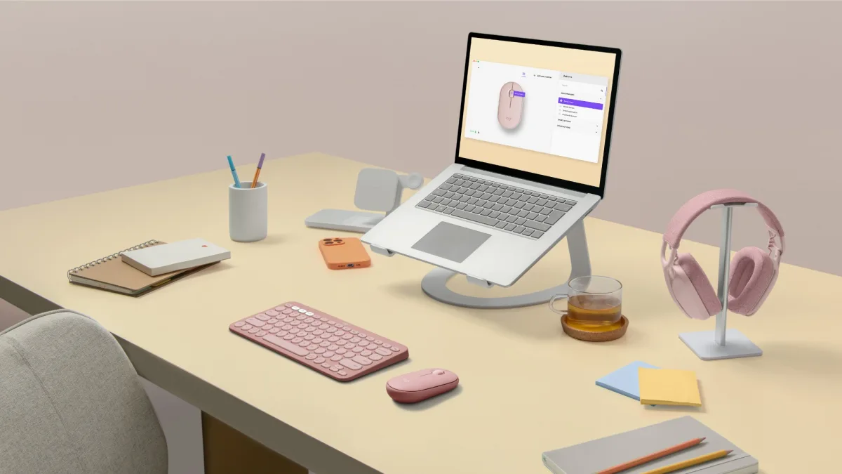 PEBBLE MOUSE 2 M350S TONAL ROSE — image 9
