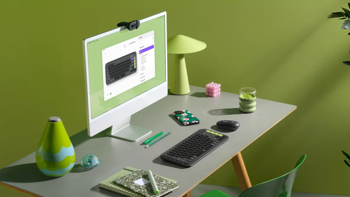 POP ICON KEYS KEYBOARD GRAPHITE  GREEN — image 6