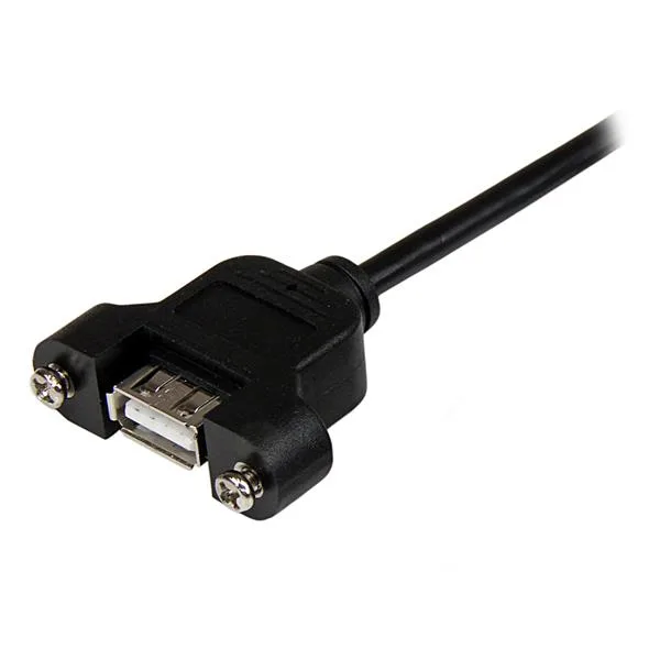 2FT PANEL MOUNT USB EXTENSION CABLE USB A PANEL MOUNT CORD USB2.0 — image 4