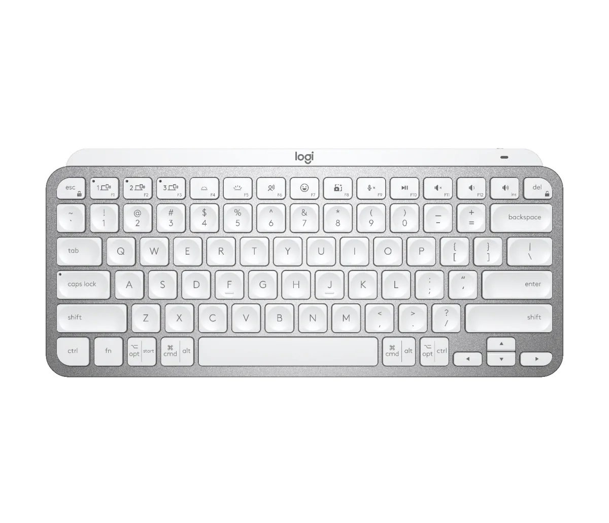 MX KEYS MINI PALE GREY WL KEYBOARD — image 4