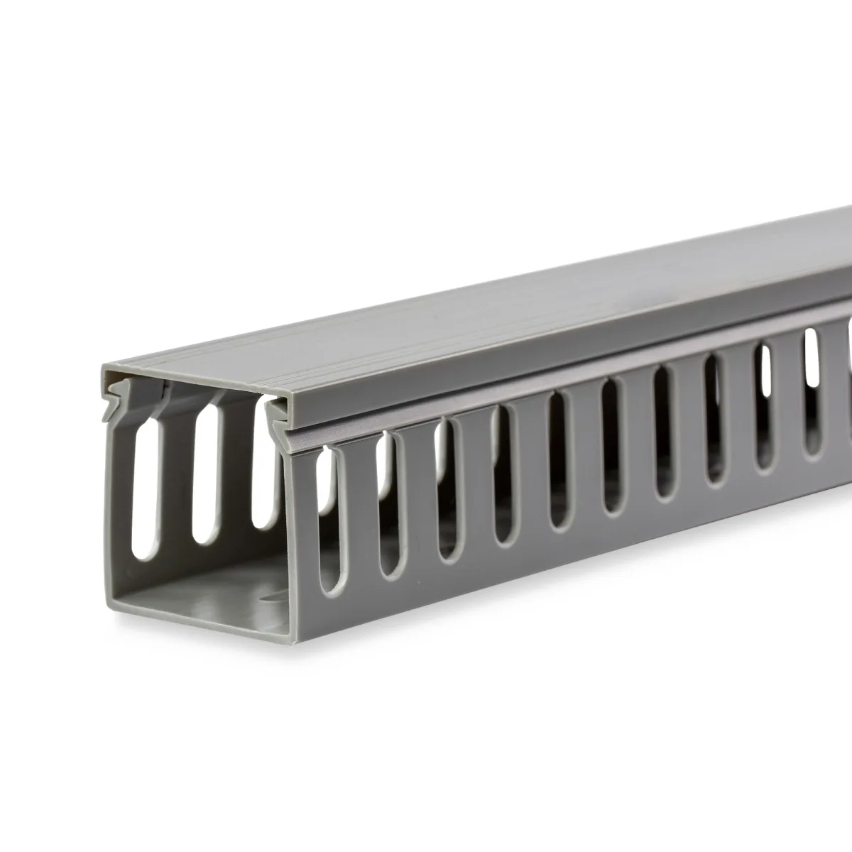 2X2IN OPEN SLOT CABLE RACEWAY DUCT W/ COVER CABLE MANAGEMENT — image 6