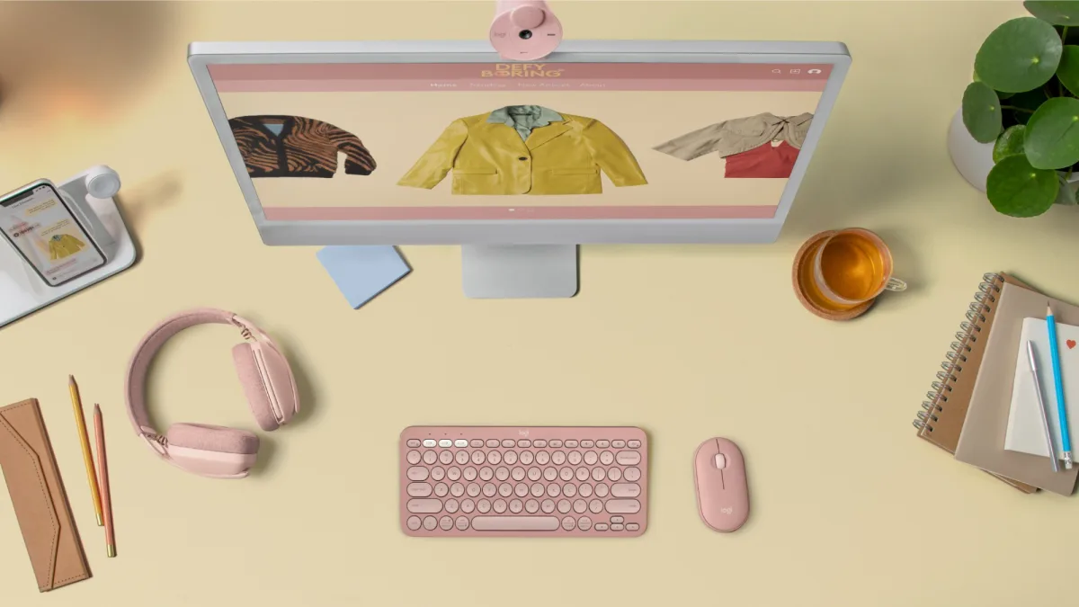 PEBBLE MOUSE 2 M350S TONAL ROSE — image 5