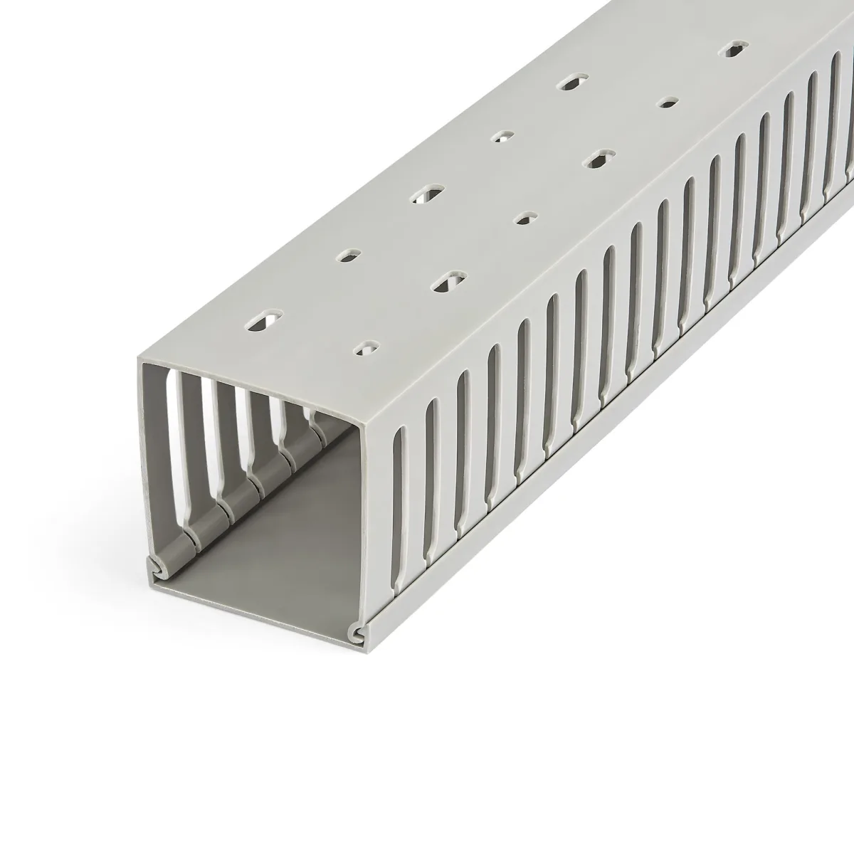 SLOTTED CABLE RACEWAY W/ COVER OPEN SLOT CABLE MANAGEMENT DUCT — image 4