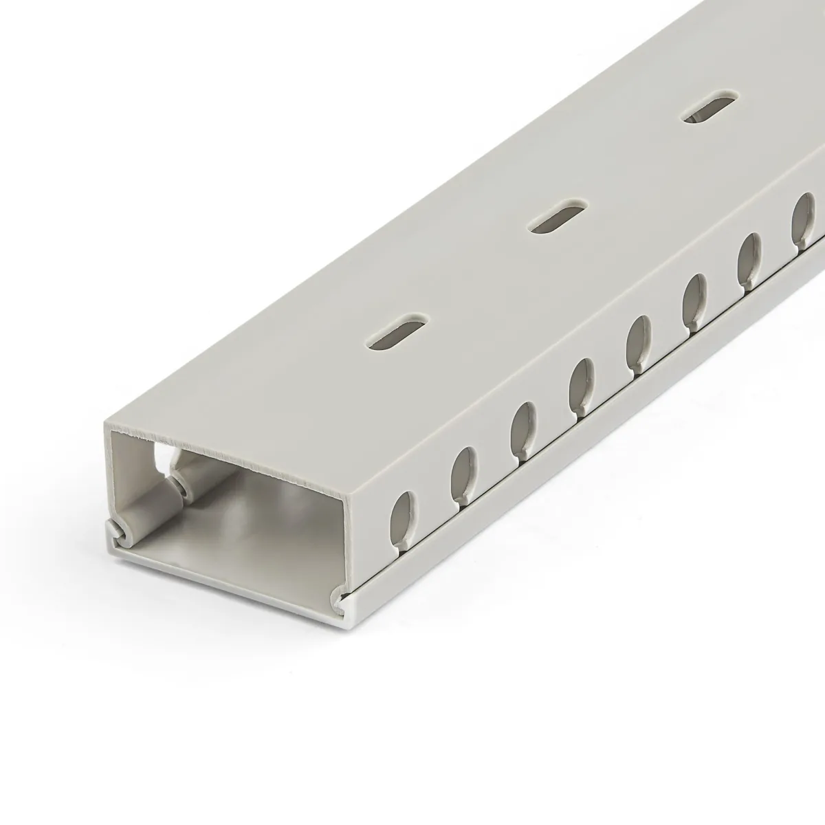 SLOTTED CABLE RACEWAY W/ COVER OPEN SLOT CABLE MANAGEMENT DUCT — image 2