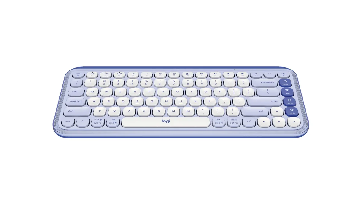 POP ICON KEYS KEYBOARD LILAC  OFF-WHITE — image 6