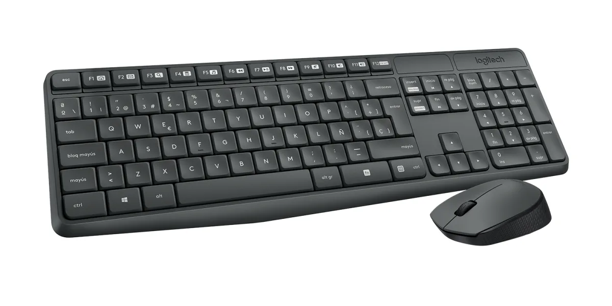 MK235 Wireless keyboard and mouse (GREY) — image 5