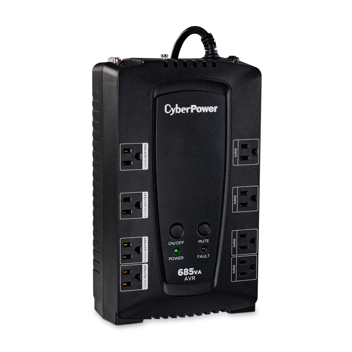 685VA/390W COMPACT UPS W/AVR 8 NEMA 5-15R USB SERIAL 3YR WTY — image 4
