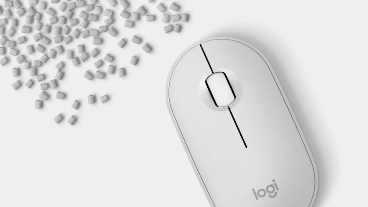 PEBBLE MOUSE 2 M350S TONAL WHITE — image 4