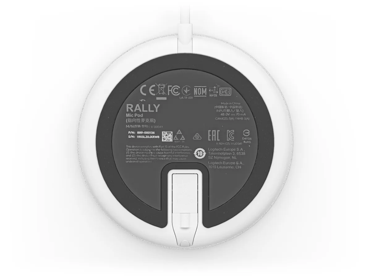 Rally Mic Pod - White — image 3