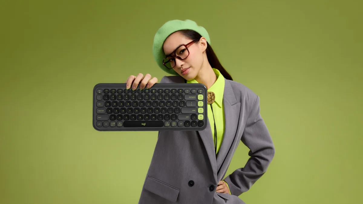 POP ICON KEYS KEYBOARD GRAPHITE  GREEN — image 10
