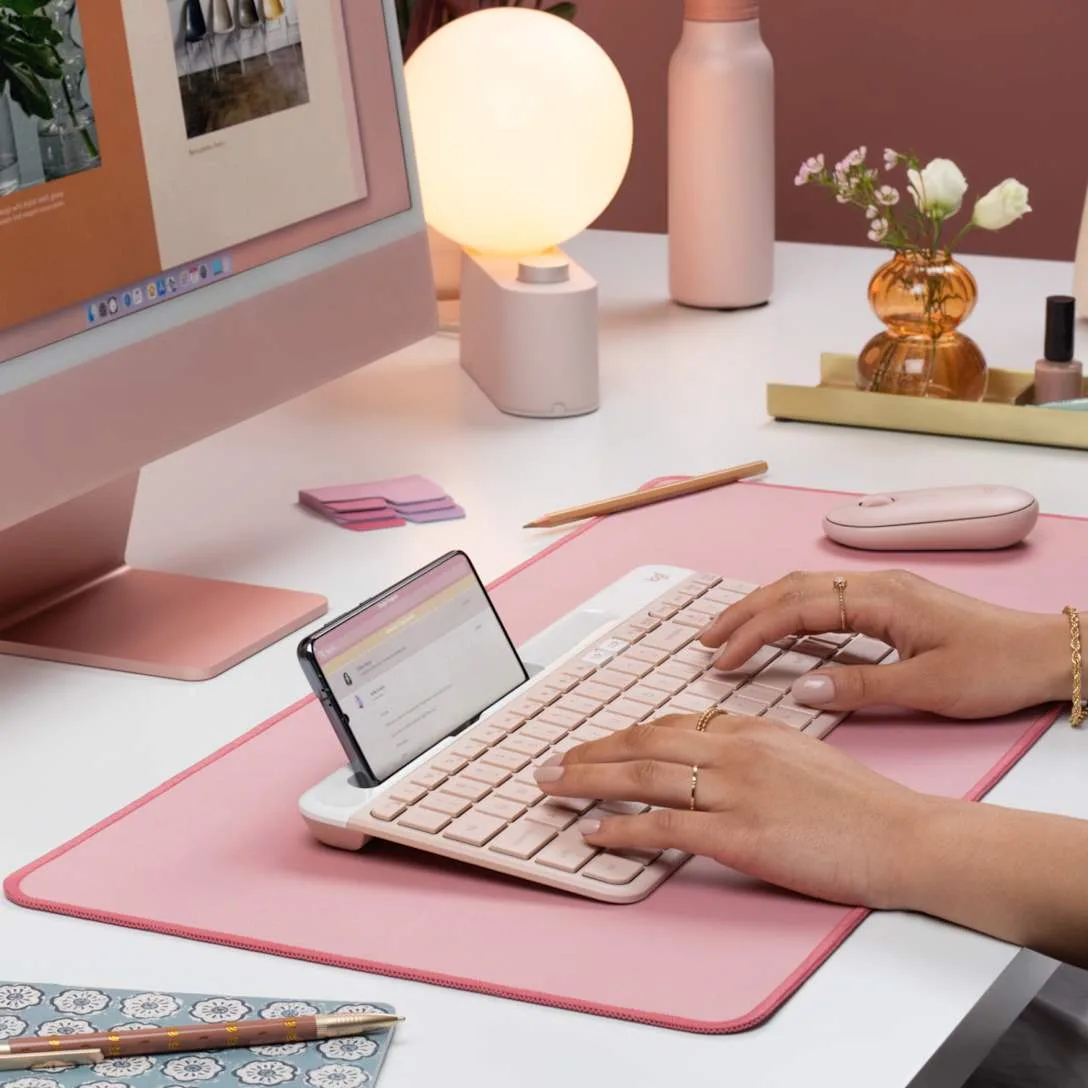 K585 WIRELESS KEYBOARD SLIM MULTI-DEVICE ROSE — image 8