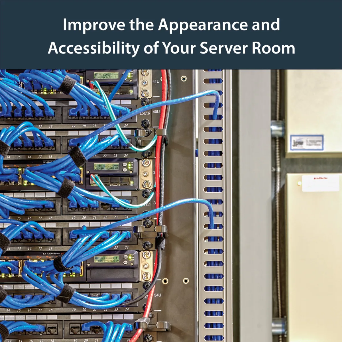 2X2IN OPEN SLOT CABLE RACEWAY DUCT W/ COVER CABLE MANAGEMENT — image 3