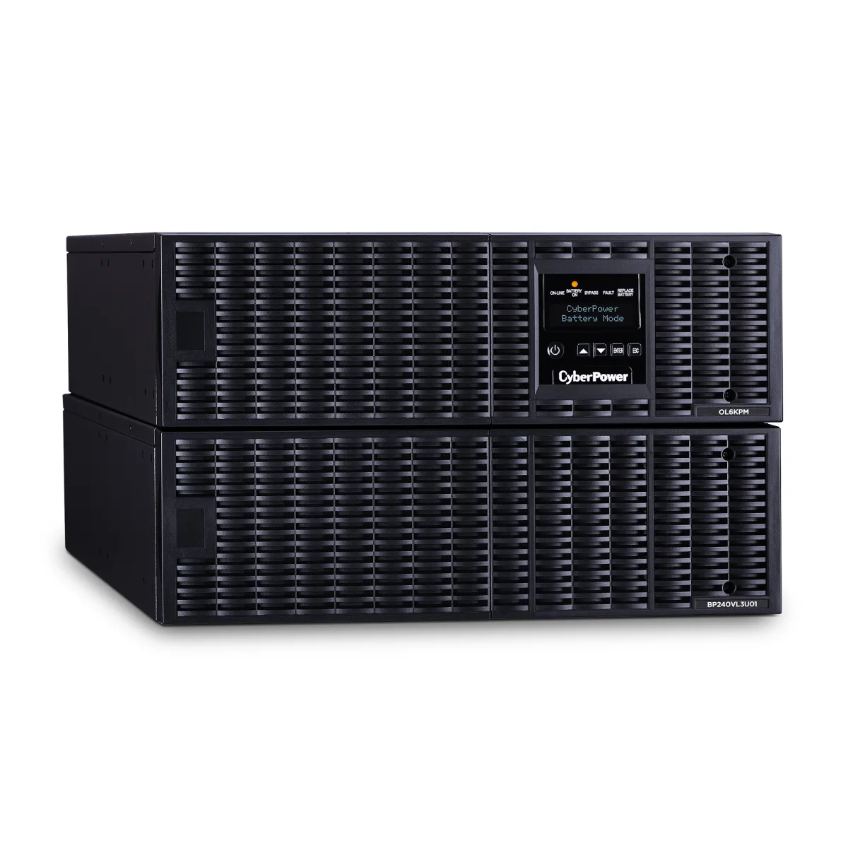 CYBERPOWER, 6KVA/5.4KW, ONLINE DBL-CONV UPS/SINE WAVE OUT/6U RACK CONVERT/200-240V IN & OUT/10' L6-30P PWR/2 L6-20R/2 L6-30R/LCD PANEL/RMCARD205/EPO/RS-232/USB/3YR WTY/REQ SPA OVER,2.5K, FREE — image 4