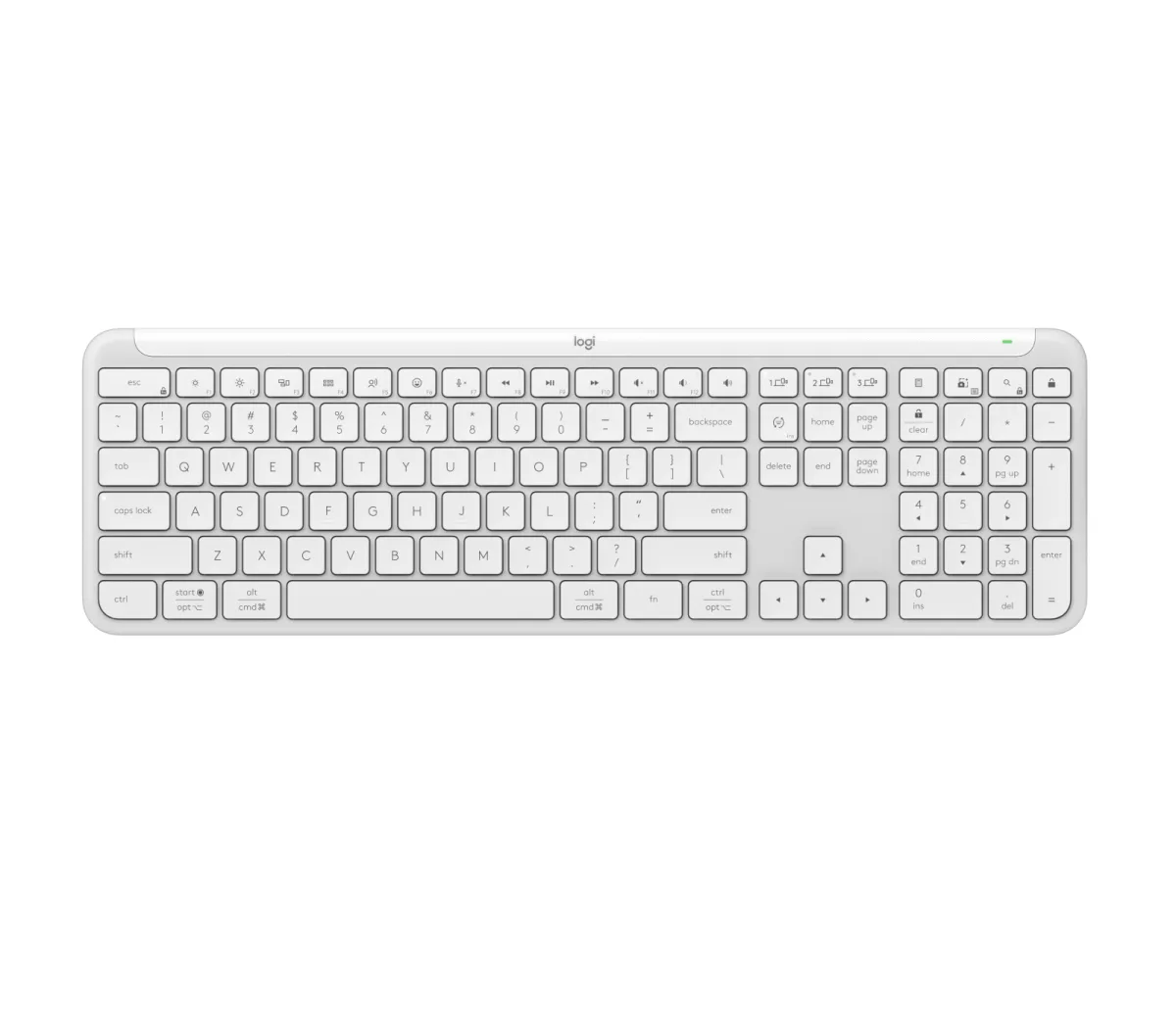 K950 Signature Slim Keyboard (Off-White) — image 8