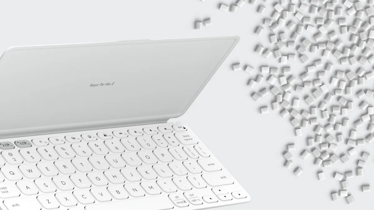 KEYS-TO-GO ULTRA-PORTABLE KEYBO WITH COVER PALE GREY UNIVERSAL — image 10