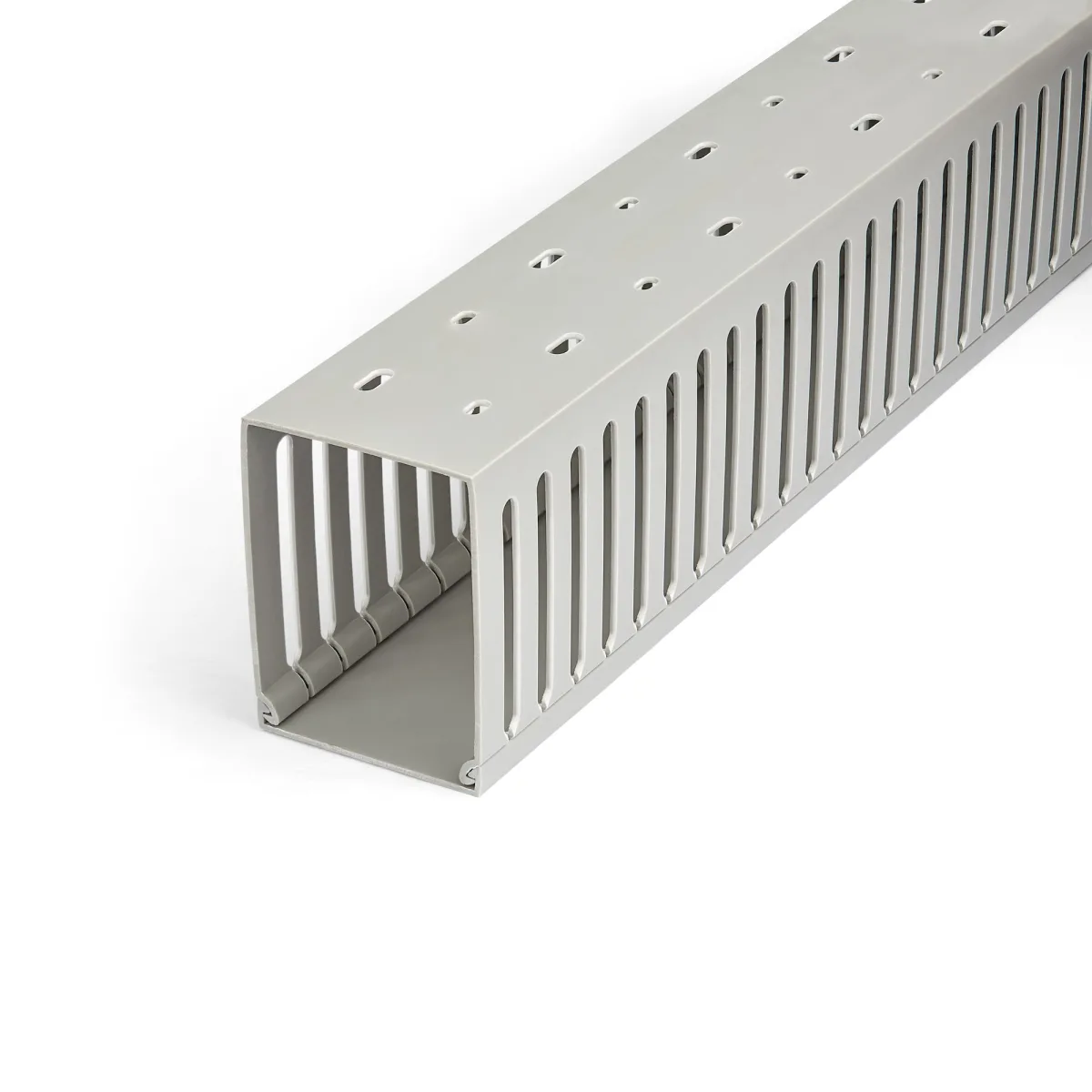 SLOTTED CABLE RACEWAY W/ COVER OPEN SLOT CABLE MANAGEMENT DUCT — image 2