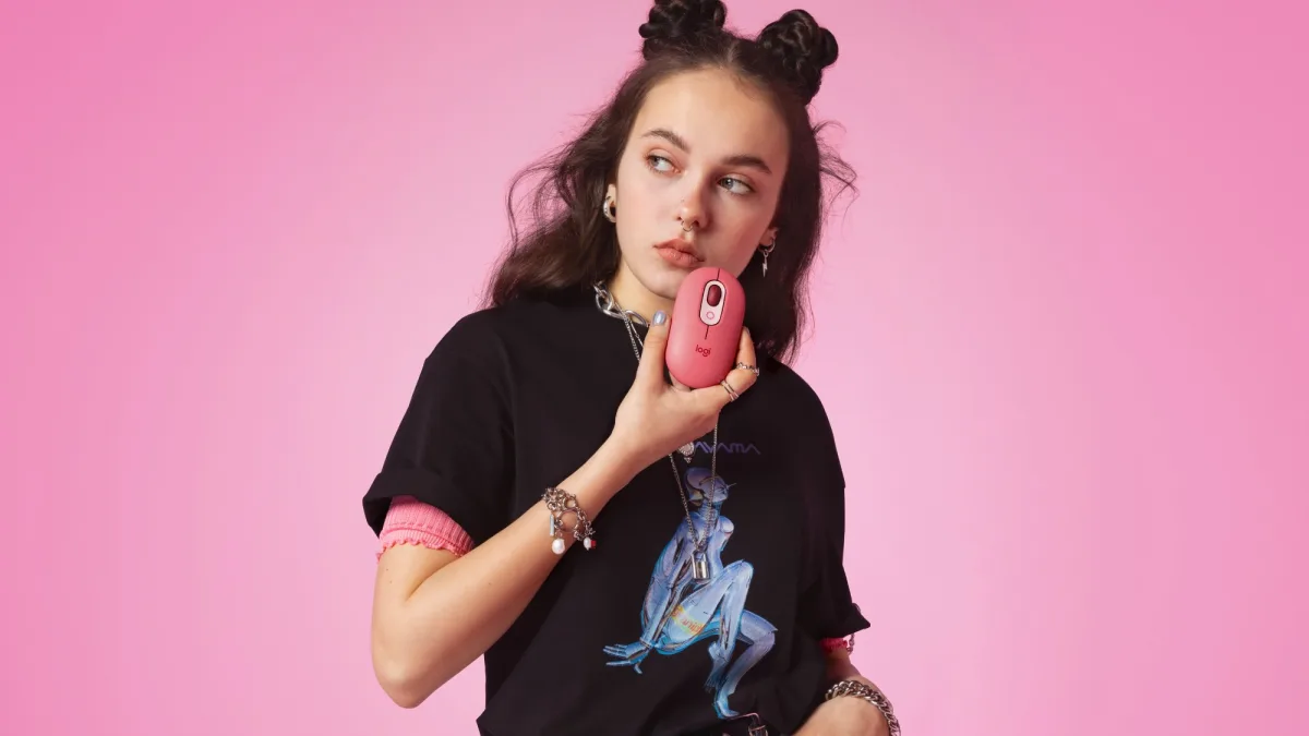 POP MOUSE WITH EMOJI BLAST HEARTBREAK ROSE — image 2
