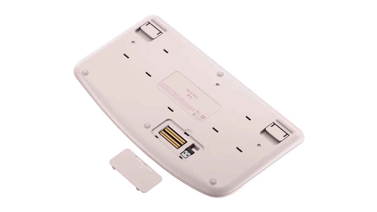 LOGITECH WAVE KEYS ROSE ERGO KEYBOARD — image 11