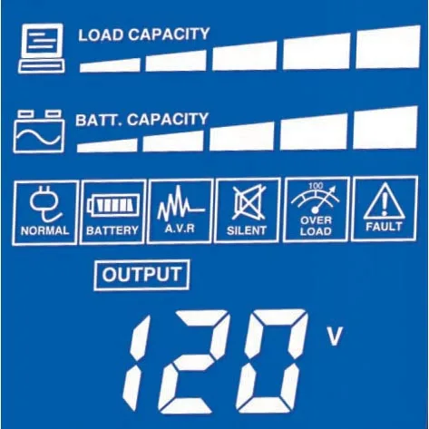 1000VA/600W UPS LCD — image 3