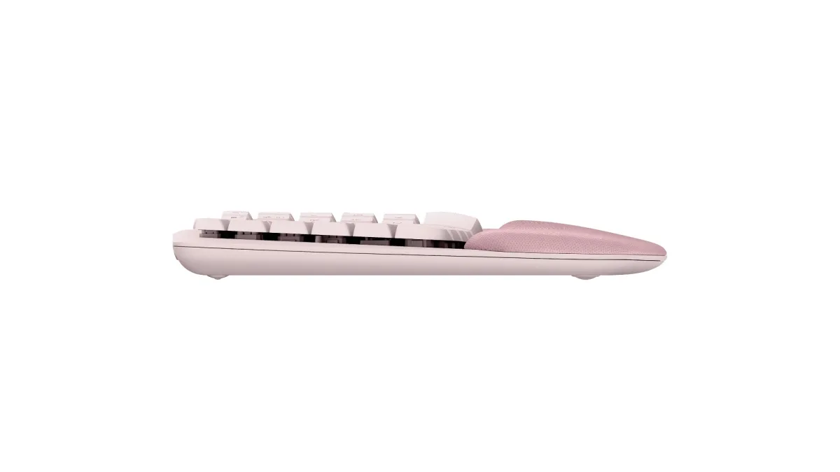 LOGITECH WAVE KEYS ROSE ERGO KEYBOARD — image 12