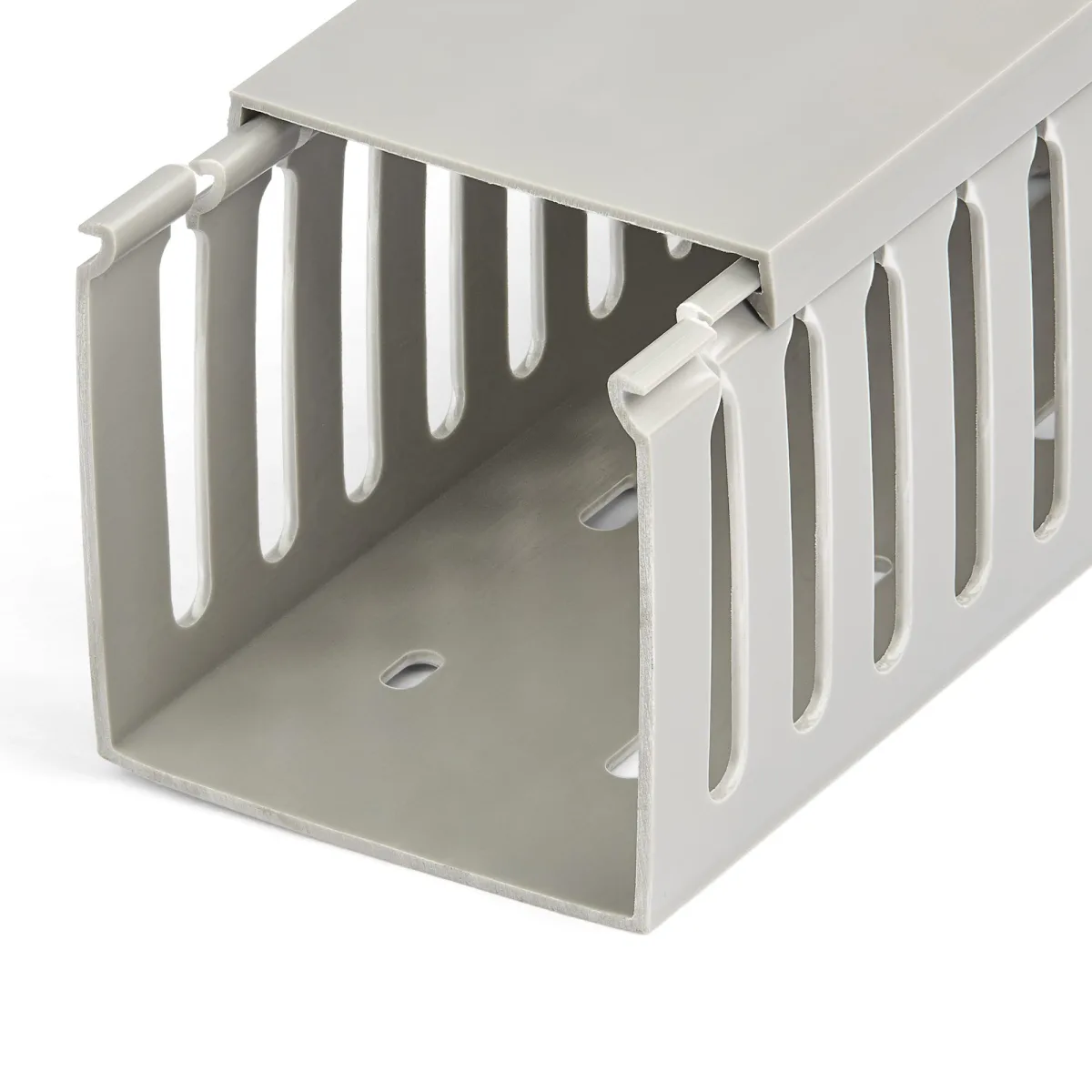 SLOTTED CABLE RACEWAY W/ COVER OPEN SLOT CABLE MANAGEMENT DUCT — image 3