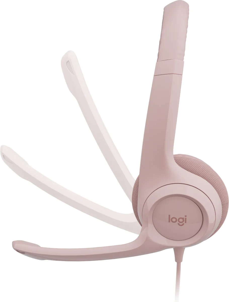 H390 USB COMPUTER HEADSET ROSE — image 3