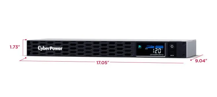 CyberPower CP700PFCRM1U UPS — image 3